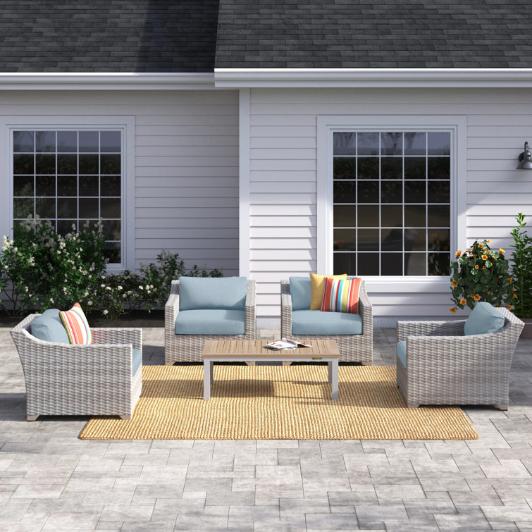 Sol 72 Outdoor™ Waterbury Patio Chair with Cushions Wayfair